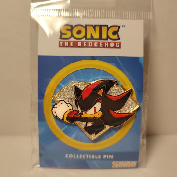 COPY - Shadow The Hedgehog Golden Series 2 Enamel Pin Full Color Sega Collectib… - Picture 2 of 3